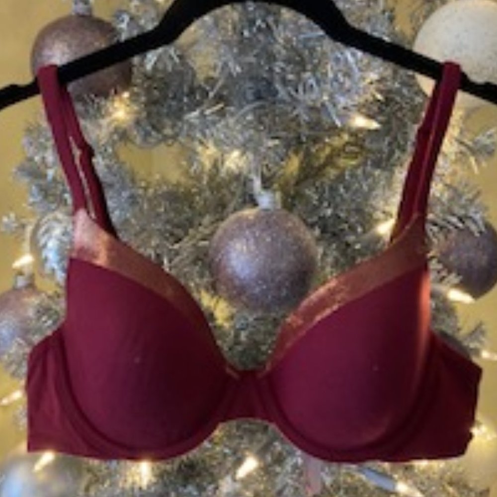 VS Body by Victoria Perfect Coverage 34B Wine